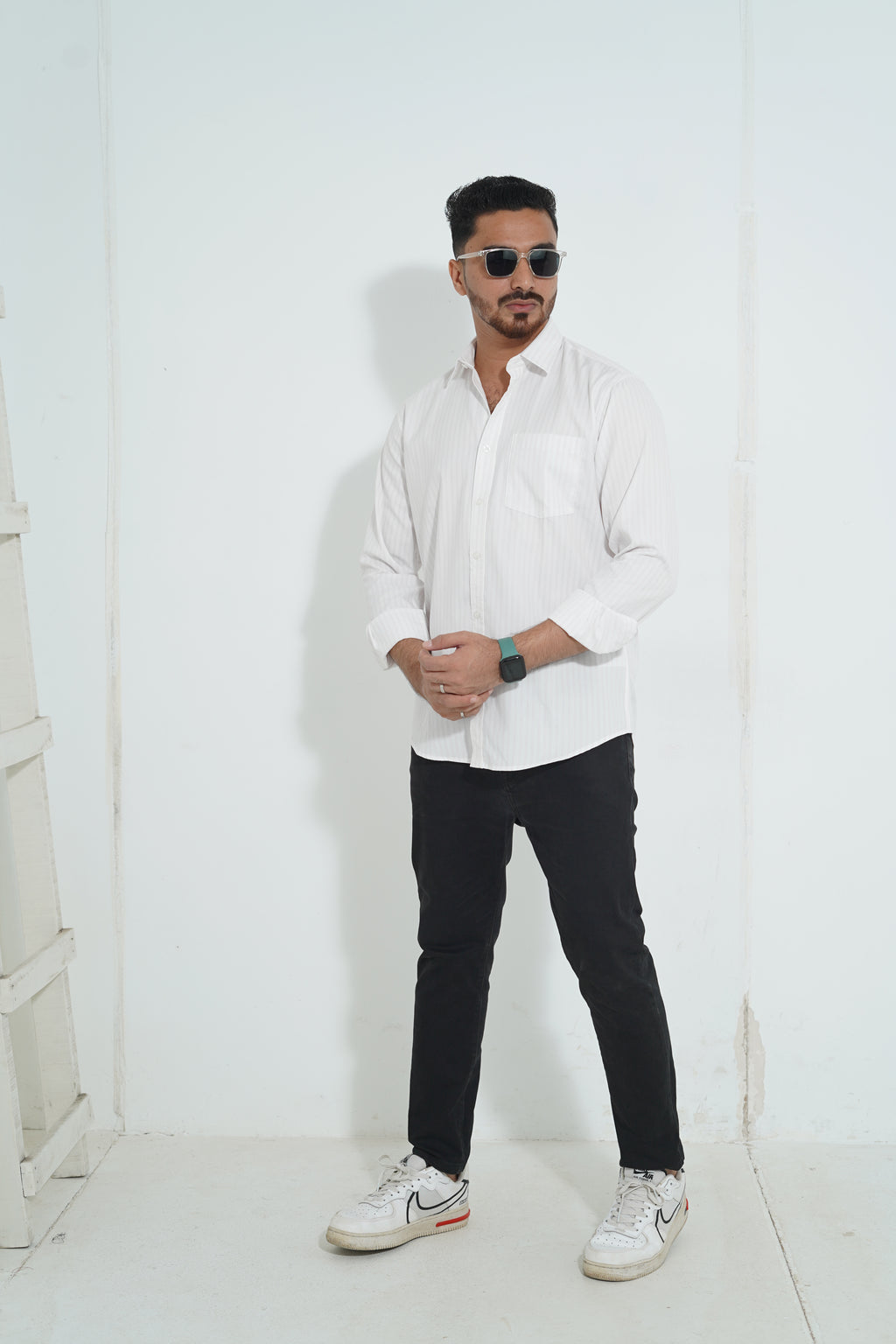Premium Full Sleeve White color Shirt