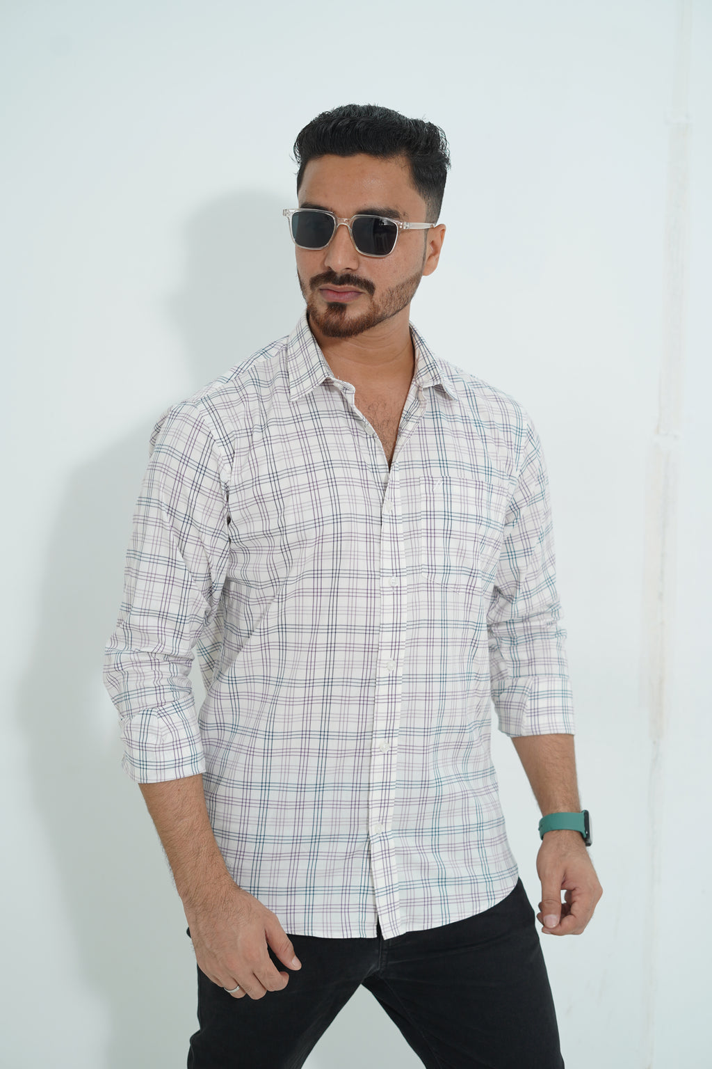 Premium Full Sleeve Multi Check Shirt