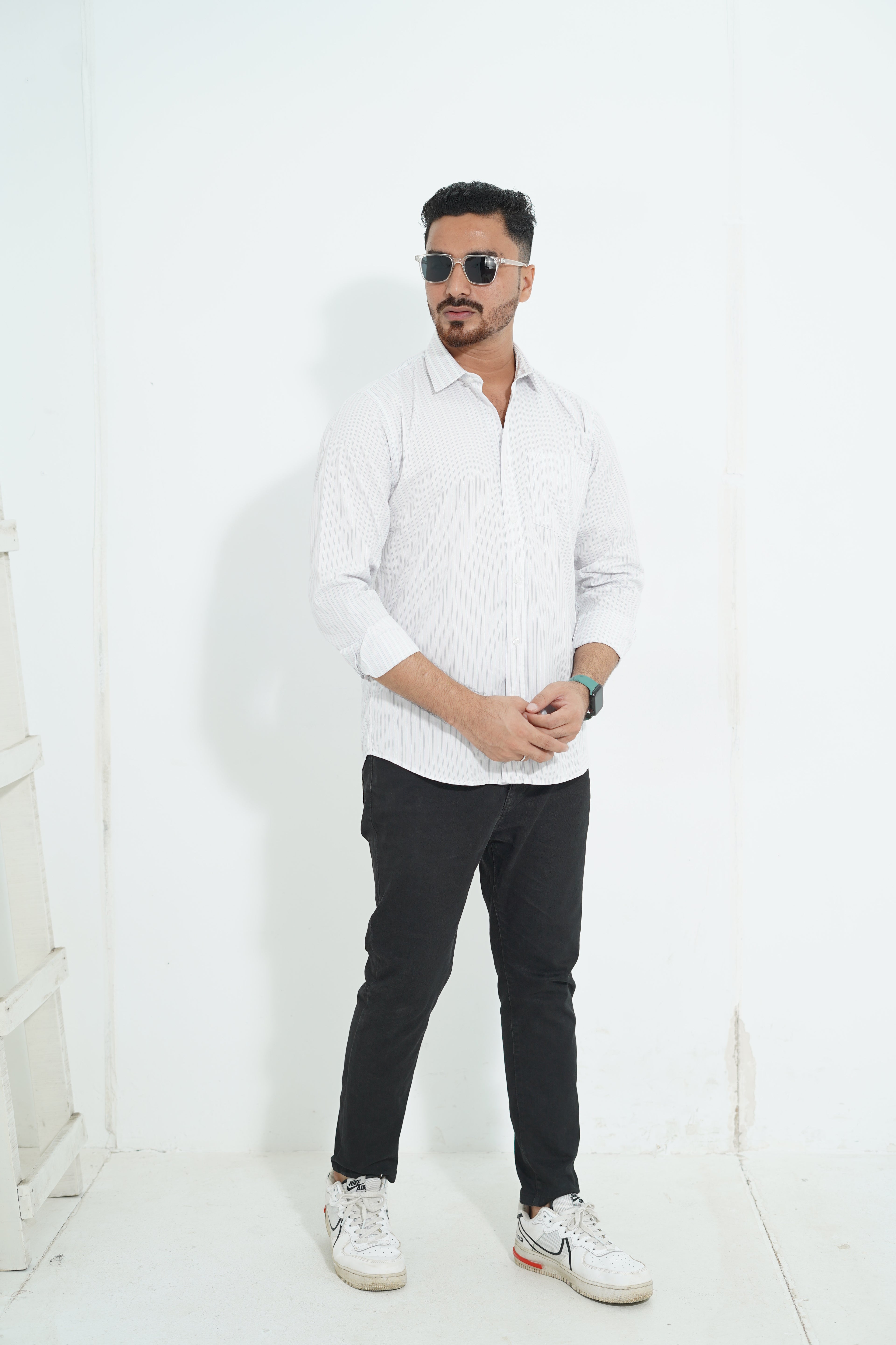 Premium Full Sleeve-White Color Design