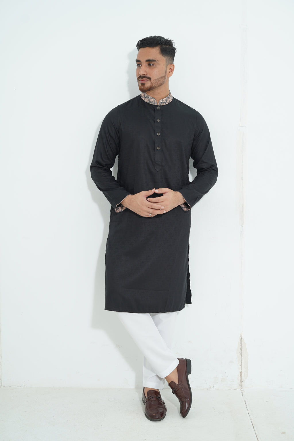 Premium Edition Punjabi – Black With Contrast