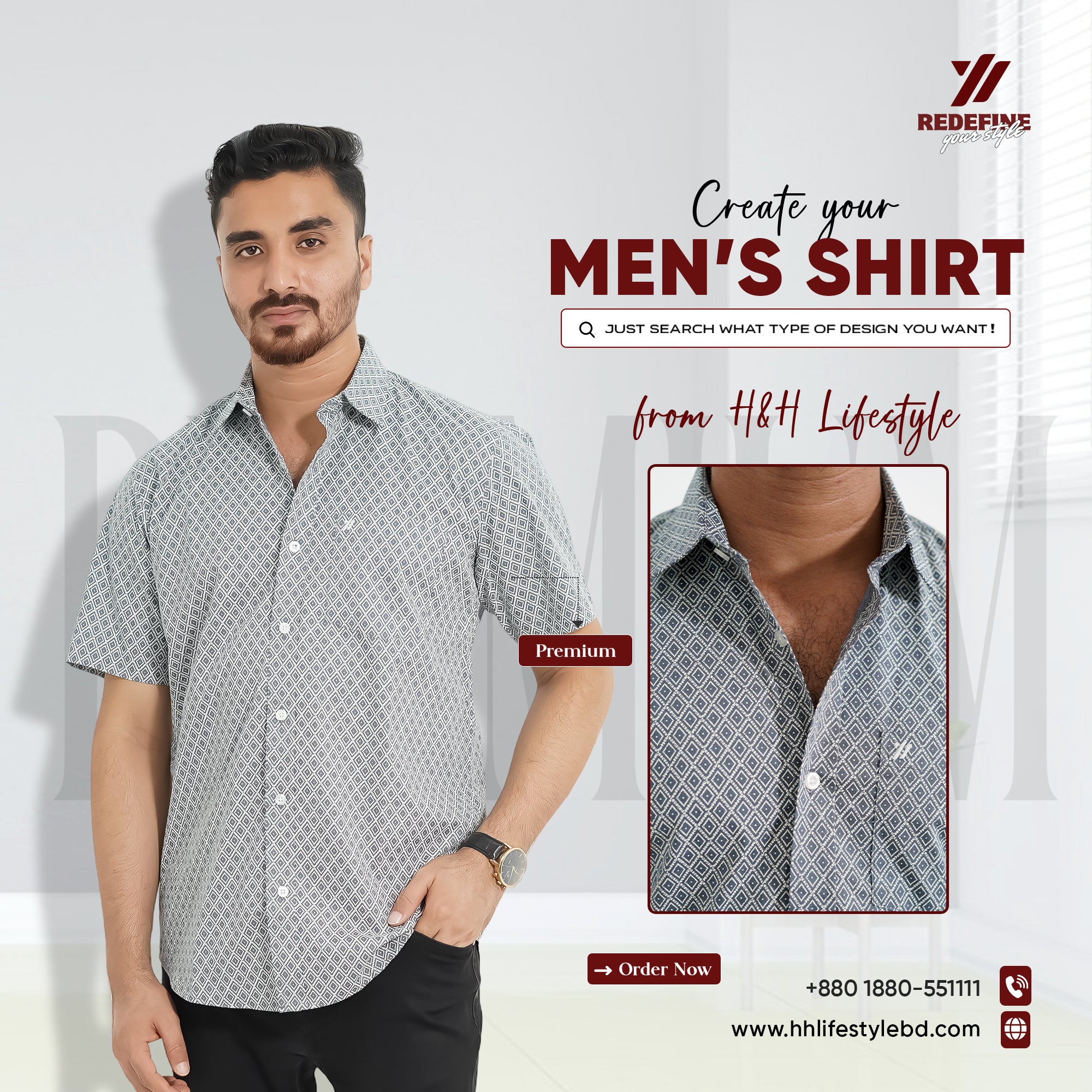 Premium Half Sleeve Printed Casual Shirt