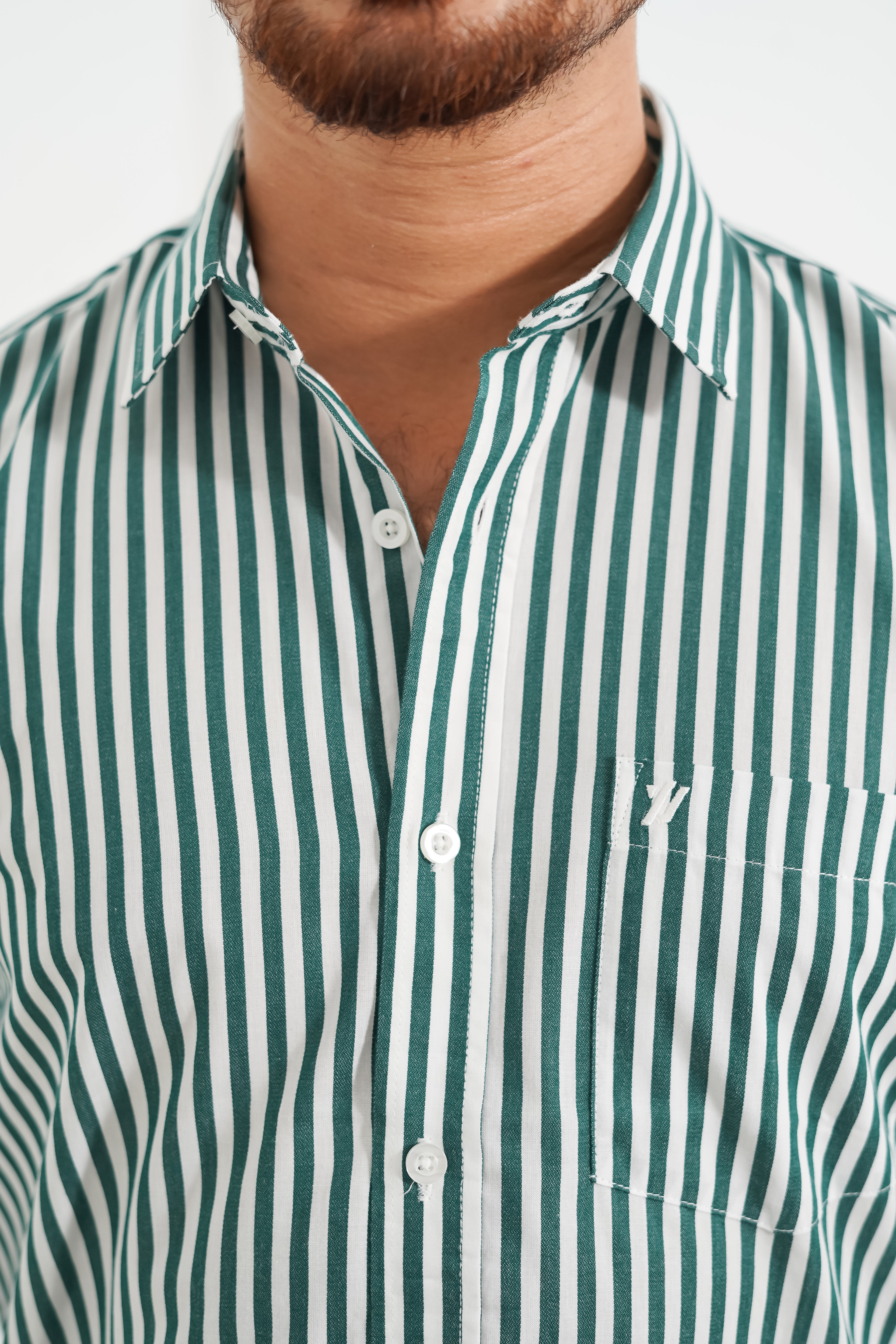 Premium Full Sleeve Bold Stripe Shirt